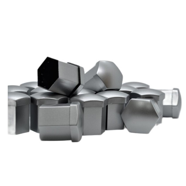 Декоративные колпачки для колесных гаек и болтов HEX21(Smoke Chrome)