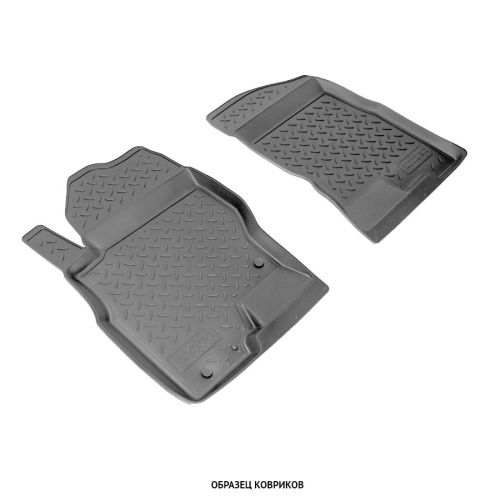 Коврики в салон Citroen Berlingo Multispace (B9) 2008-2012 Минивэн, полиуретан Norplast, Серый, передние Арт. NPLPO6457G