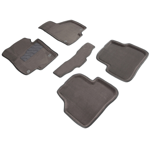 Коврики в салон Volkswagen Passat (B6) 2005-2010 Универсал, 3D ткань Seintex , Серый, Арт. 84771