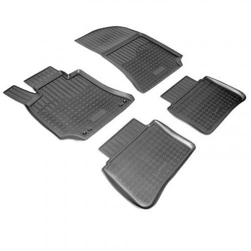 Коврики в салон Mercedes E (W212) 2009-2013 Седан, полиуретан Norplast, Черный, Арт. NPA10C56400