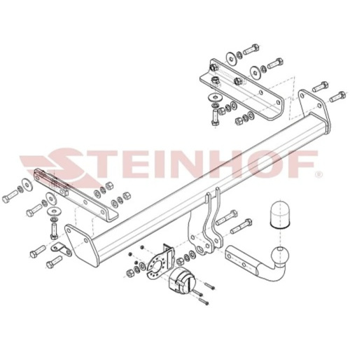 Фаркоп Subaru Outback (BT) 2022- FL Steinhof Арт. S435