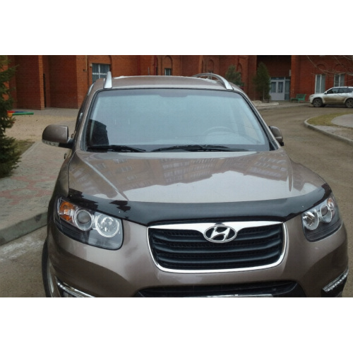 Дефлектор капота SIM для Hyundai Santa Fe, арт.SHYSAN0512