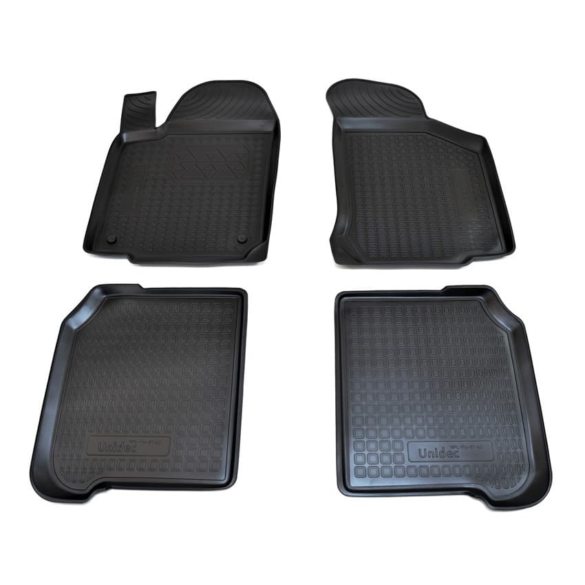 Коврики в салон SEAT Leon  1999-2006 5 дв., полиуретан Norplast, Черный, Арт. NPL-Po-81-40