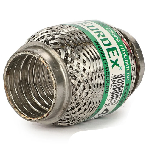 Гофра глушителя 45х100мм. кольчуга с обмоткой арт. 45X100ILWM