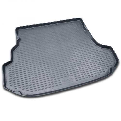 Коврик в багажник Subaru Forester  (SG/S11) 2002-2005, полиуретан Element, Серый, Арт. NLC4601B12G