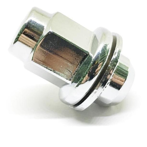 Гайка колеса M14x1.5 Конус h-46мм закрытая, Хром, Ключ 22, Арт. CT1548CR