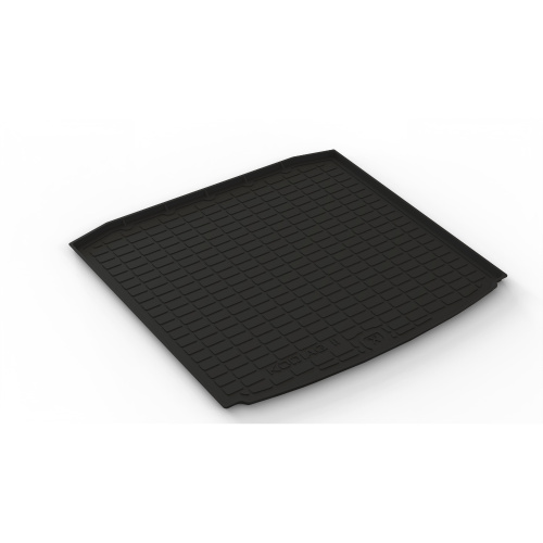 Коврик в багажник Skoda Kodiaq  (NG) 2023-, полиуретан Seintex Кроме сборки Казахстан , Черный, только 5 мест  Арт. 318749