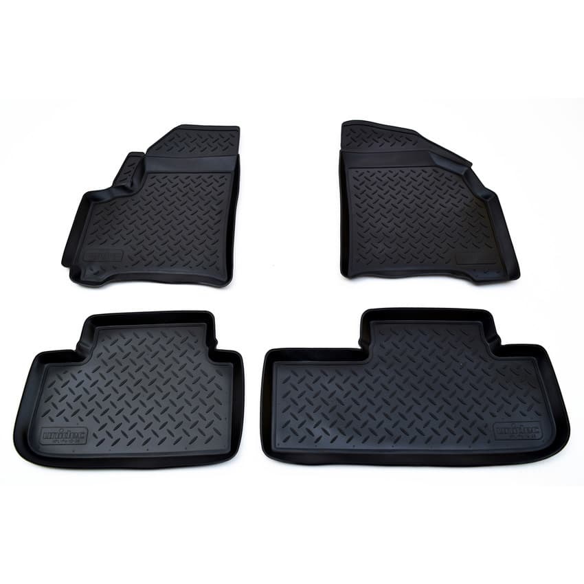 Коврики в салон Chevrolet Rezzo 2000-2008, полиуретан Norplast, Черный, Арт. NPL-Po-12-26
