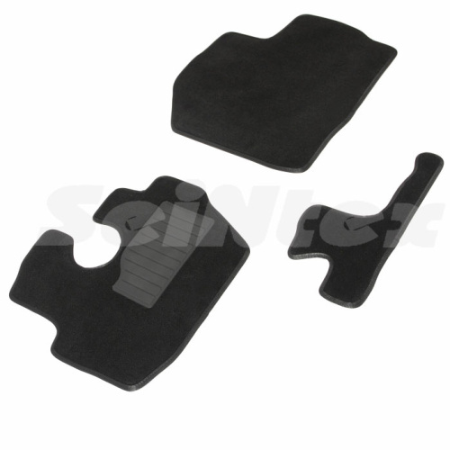 Коврики в салон Hyundai Porter  2005-2018, ткань Seintex Lux, Черный, Арт. 89614