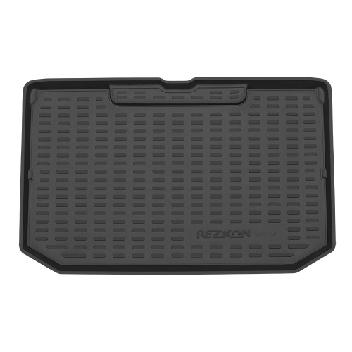 Коврик в багажник Nissan Note (E11) 2005-2008, пластик Rezkon, Черный, Арт. 5025015100