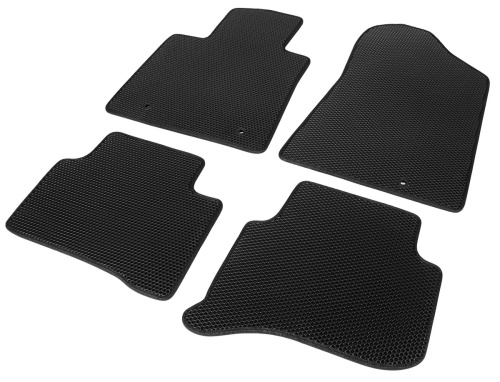 Коврики в салон Hyundai Tucson (TL) 2015-2019, EVA AutoFlex, Standart, Черный, Арт. 6230301