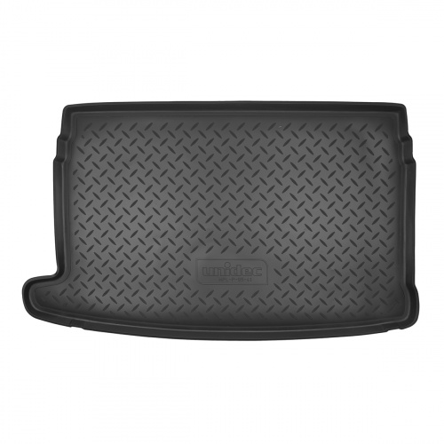 Коврик в багажник Volkswagen Polo  2009-2015 3 дв., полиуретан Norplast, Черный, Арт. NPLP9541