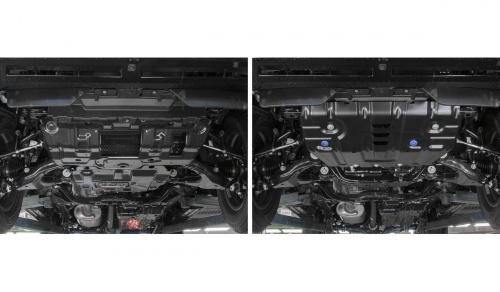 Защита картера двигателя Toyota Land Cruiser Prado (J150) 2009-2013 5 дв. V - 2.7; 2.8d; 3.0d;4.0 Арт. 111.9516.1