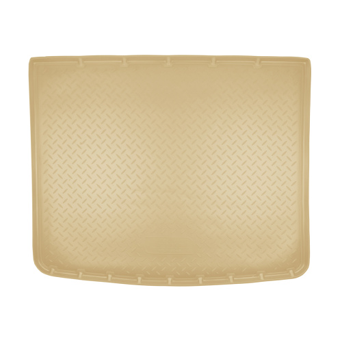 Коврик в багажник Volkswagen Touareg  2010-2014, полиуретан Norplast, Бежевый, 2-х зонный климат Арт. NPLP9558B