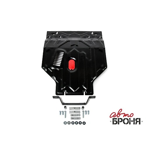 Защита заслонки системы выпуска ОГ Daewoo Nexia 2008-2016 FL V-Все, увеличенная Арт. 111.01305.1