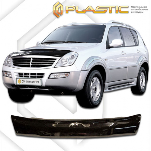 Дефлектор капота Ca-Plastic для SsangYong Rexton, арт.CA-87