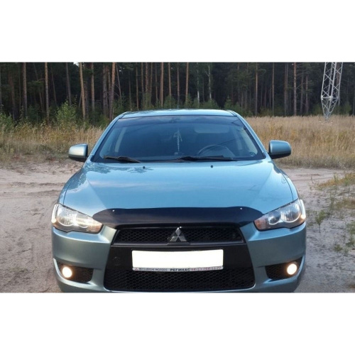 Дефлектор капота SIM для Mitsubishi Lancer, арт.SMILAN0712S