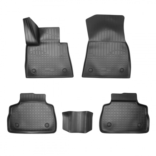 Коврики в салон BMW X6 (G06) 2019-, полиуретан 3D Norplast, Черный, Арт. NPA11C07764