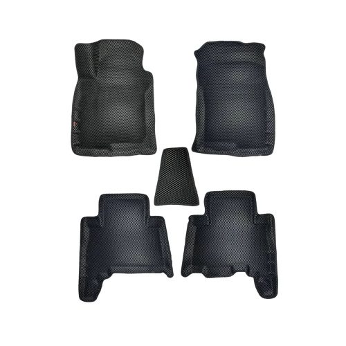 Коврики в салон Toyota Land Cruiser Prado (J150) 2009-2013 5 дв., 3D EVA LOCKER, Черный, Арт. EVATYLC150