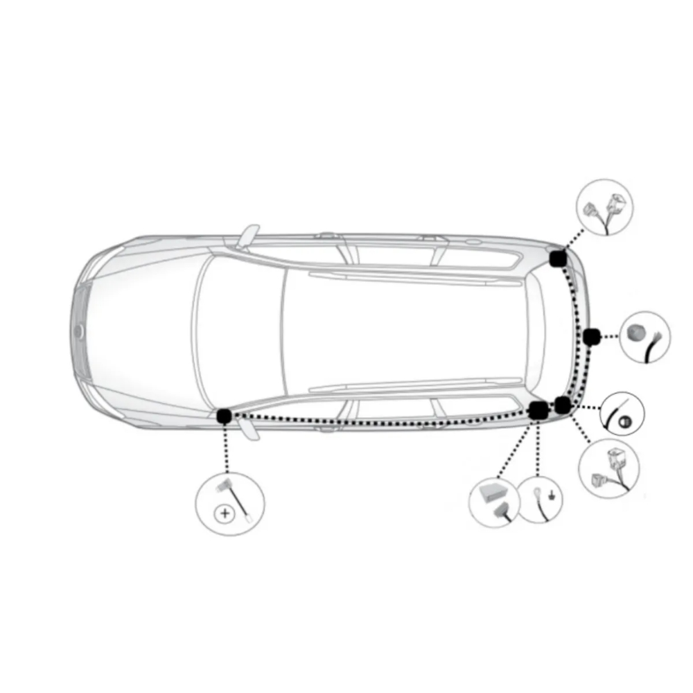 Блок согласования Jetour Dashing 2022- 7 pin TowRus Арт. 0128924907