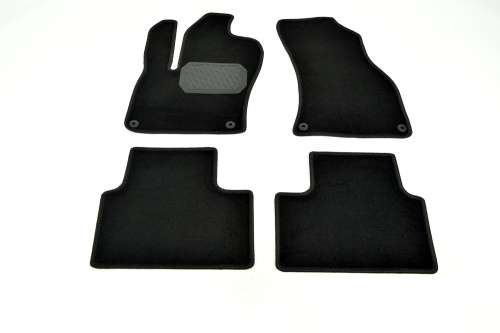 Коврики в салон Lynk & Co 01 2020-, ткань Norplast, Черный, Арт. NPA11VTE515050