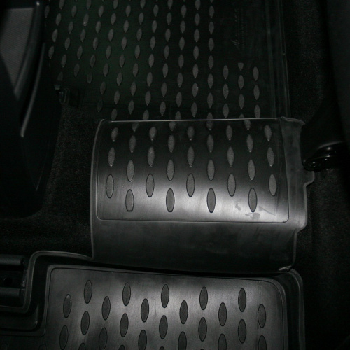 Коврики в салон Mercedes B (W245) 2008-2011 FL, полиуретан Element, Черный, Арт. NLC.34.26.210k