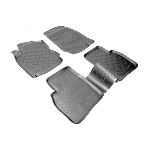Коврики в салон Nissan Note (E11) 2005-2008, полиуретан Norplast, Черный, Арт. NPL-Po-61-31