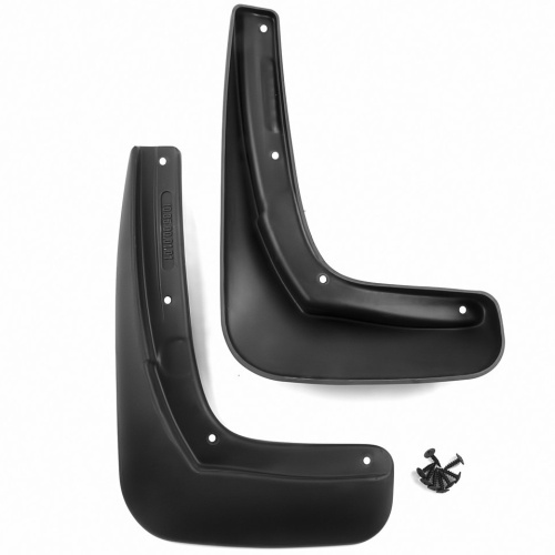 Брызговики Citroen C4 Picasso II 2013-2016, передние, полиуретан Арт. REIN1035F14