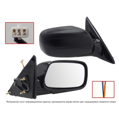 Зеркало боковое  Toyota Camry Gracia (XV20) 1996-2001 Седан Рег-ка/3кон, справа (R) Арт. STTY379401