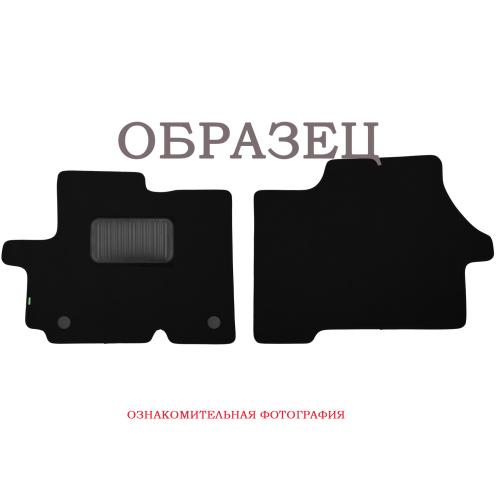 Коврики в салон Fiat Ducato  2014- FL Фургон, текстильные Klever premium, Черный, Арт. KLEVER03152822110KH