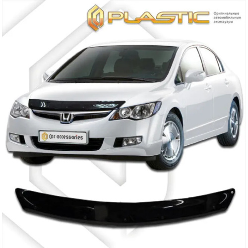 Дефлектор капота Ca-Plastic для Honda Civic, арт.20100101014280000000000
