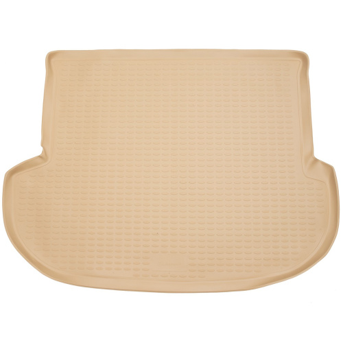 Коврик в багажник Hyundai Santa Fe (CM) 2006-2009, полиуретан Element, Бежевый, Арт. NLC.20.18.B13b
