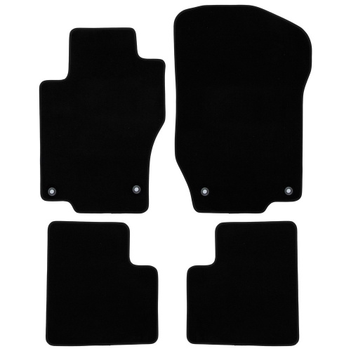 Коврики в салон Mercedes  (W164) 2005-2008, текстильные Klever эконом, Черный, Арт. KLEVER01342301200K