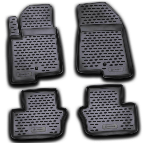 Коврики в салон Jeep Liberty (KK) 2007-2012, полиуретан Element, Черный, Арт. NLC.24.02.210