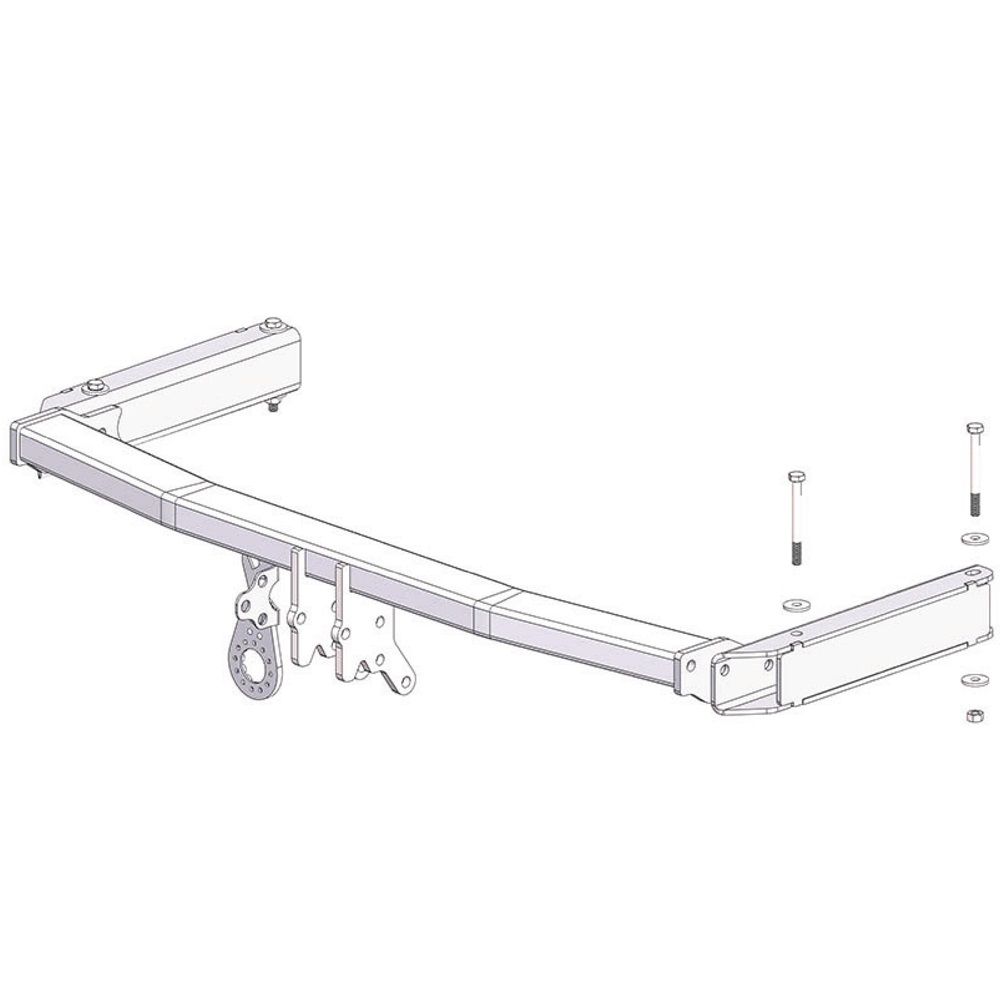 Фаркоп Audi A6 (C6) 2004-2008 Седан кроме S-line WESTFALIA Арт. 305565600001