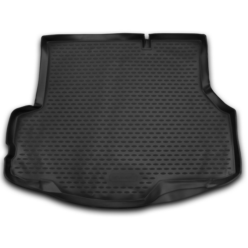 Коврик в багажник Ford Fiesta (MK6) 2012-2019 FL Седан, полиуретан Element, Черный, Арт. ELEMENT1669B11