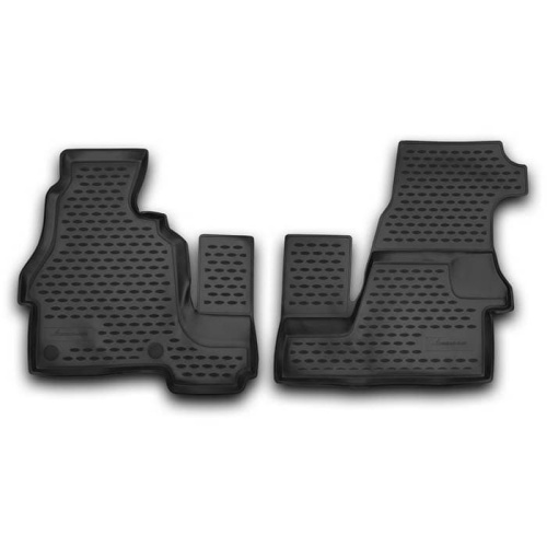 Коврики в салон Mercedes Sprinter W906 2006-2013 Фургон, полиуретан Element, Черный, Арт. NLC.34.10.210