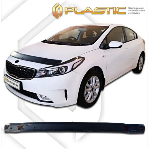 Дефлектор капота Ca-Plastic для Kia Cerato, арт.20100101125300000000000