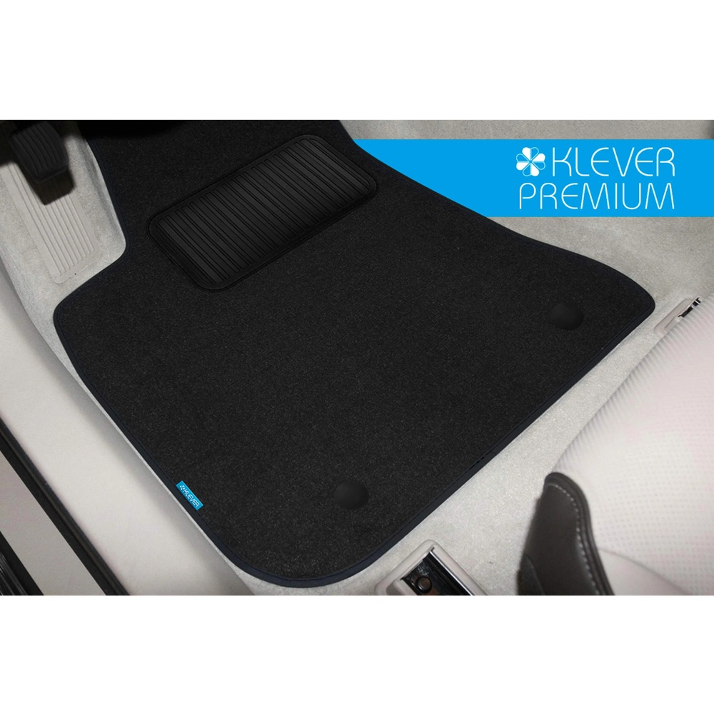 Коврики в салон Dongfeng Mage 2025-, ткань Klever premium, Черный, Арт. KLEVER05A72071110KH