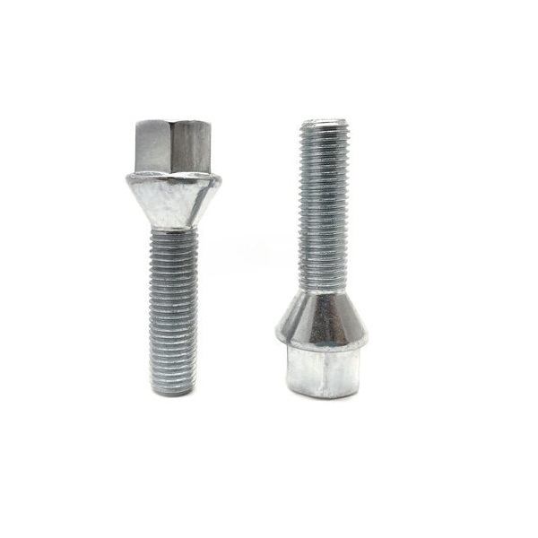 Болт колёсный M14x1.25 Конус L-45мм Черный, Ключ 17, Арт. 077177BC