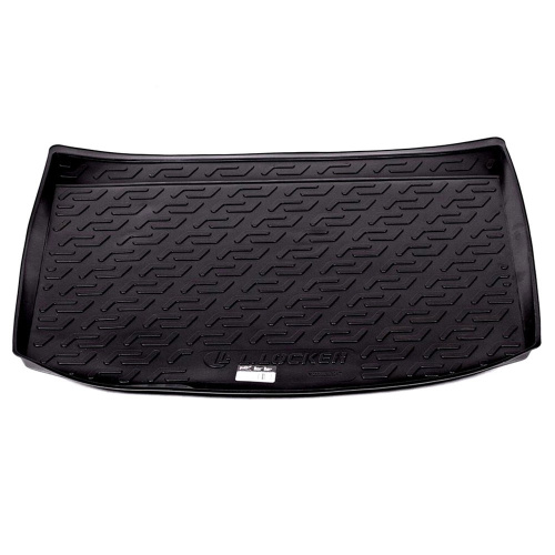 Коврик в багажник Mazda 3 (BK) 2003-2006 5 дв., пластик, L.Locker, Черный, Арт. 0110020200