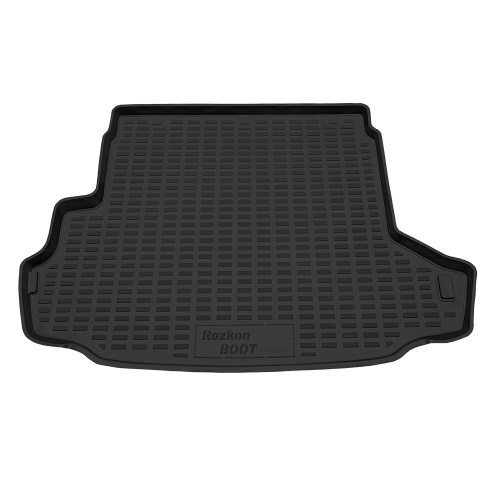 Коврик в багажник Nissan X-Trail (T31) 2007-2011, полиуретан Rezkon, Черный, Арт. 5525035100