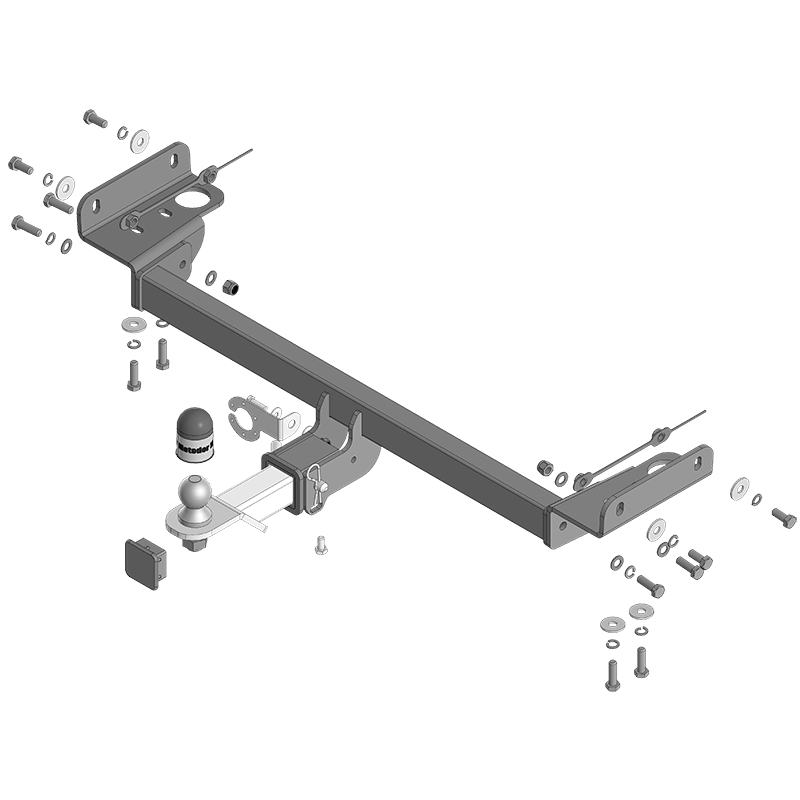 Фаркоп Jetour T1 2024- MOTODOR Арт. 99030E