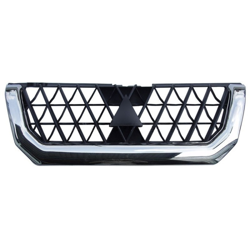 Решетка радиатора  Mitsubishi Montero Sport I 2000-2008 FL Хром,  Арт. STMBY7093B0