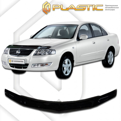 Дефлектор капота Ca-Plastic для Nissan Almera, арт.2010010101145