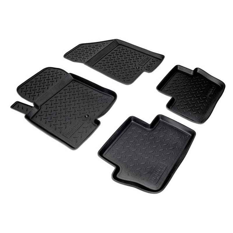 Коврики в салон Dodge Caliber 2006-2009, полиуретан Norplast, Черный, Арт. NPL-Po-20-30