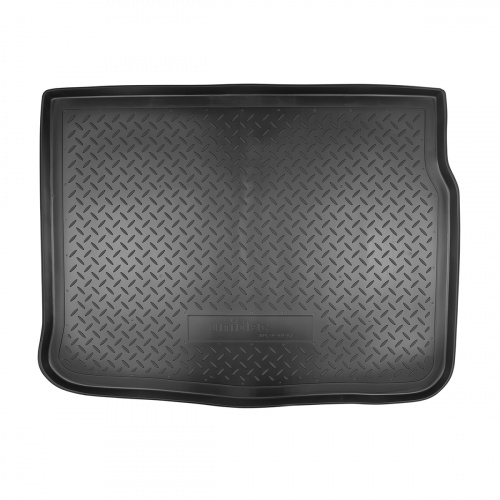 Коврик в багажник Renault Scenic 2003-2006, полиуретан Norplast, Черный, Арт. NPLP6962