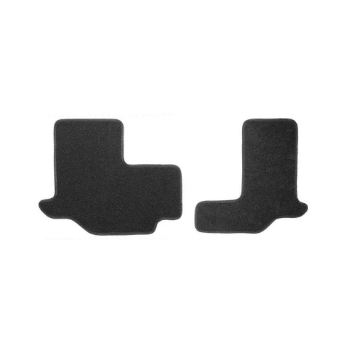 Коврики в салон Volkswagen Teramont  2017-2022, 3D ткань Euromat LUX, Черный, 3-й ряд Арт. EM3D-005410.3