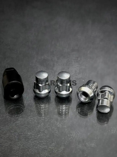 Гайки секретные M12x1.5 Конус h-32мм закрытая, Хром, Ключ 17-19, Арт. 416445ВH1