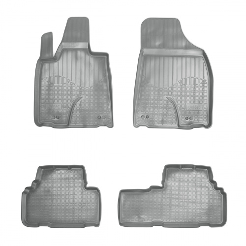 Коврики в салон Lexus RX  2008-2012, полиуретан Norplast, Серый, Арт. NPA11C47703G